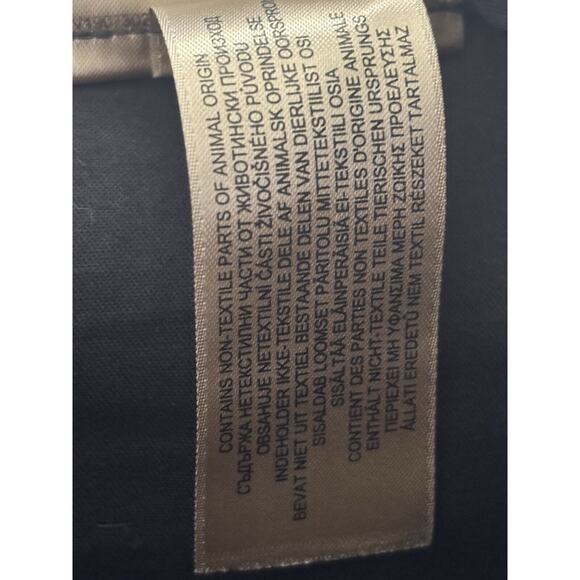 Burberry London Black Straight Leg Uniform Dress Pants -Satin Side Line Sz 56 - Picture 14 of 15